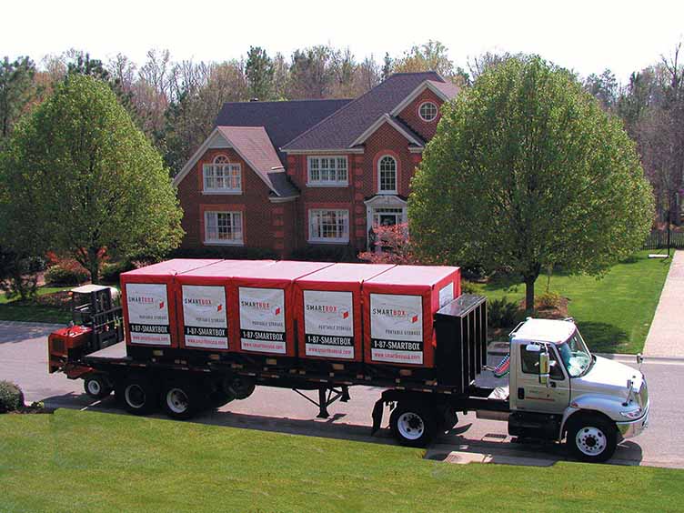Interstate Moving Company Portable Storage SMARTBOX
